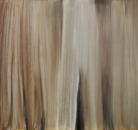 Piilossa, 2014, öljy mdf-levylle, 48,5 x 51,5 cm 350 €